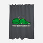 Tiredrannosaurus-rex-None-Polyester-Shower Curtain-turborat14