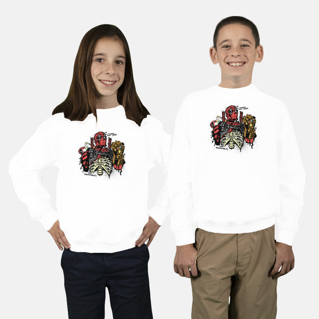 Great Irresponsibility-Youth-Crew Neck-Sweatshirt-Fearcheck