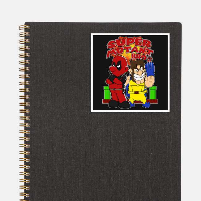 Super Mutant Bros-None-Glossy-Sticker-Nieco