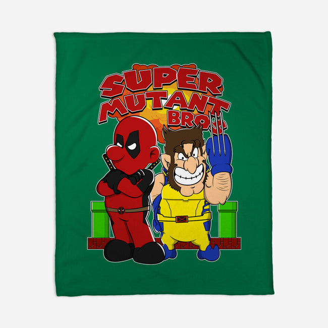 Super Mutant Bros-None-Fleece-Blanket-Nieco