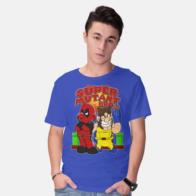 Super Mutant Bros-Mens-Basic-Tee-Nieco