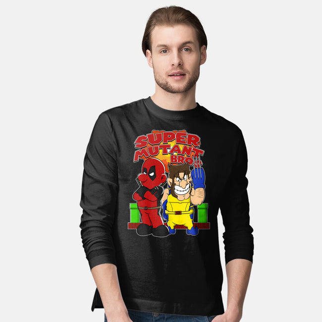 Super Mutant Bros-Mens-Long Sleeved-Tee-Nieco