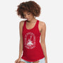 Resting At Bonfires-Womens-Racerback-Tank-demonigote