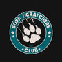 Sofa Scratching Paws Club-Unisex-Basic-Tee-worlddominationforcats