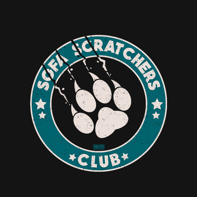 Sofa Scratching Paws Club-None-Stretched-Canvas-worlddominationforcats