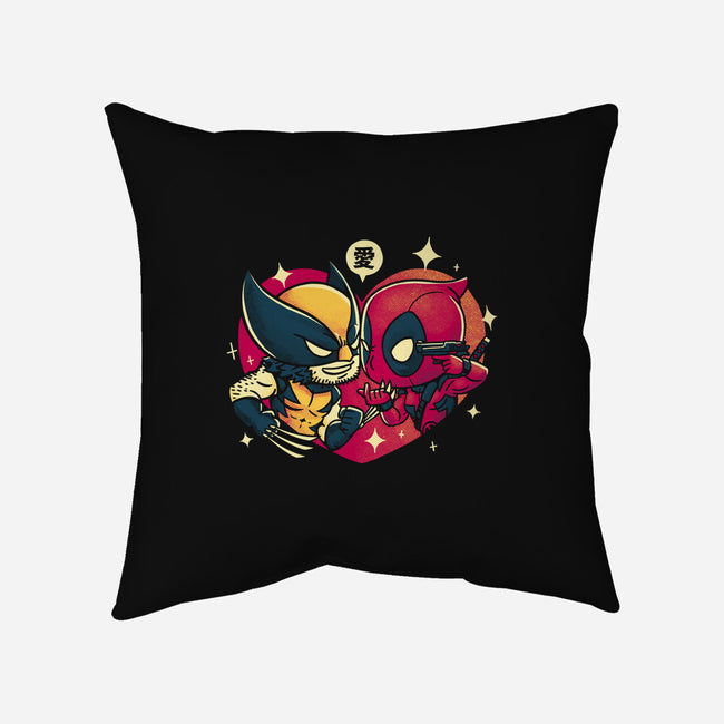 Mutant Love-None-Removable Cover-Throw Pillow-estudiofitas