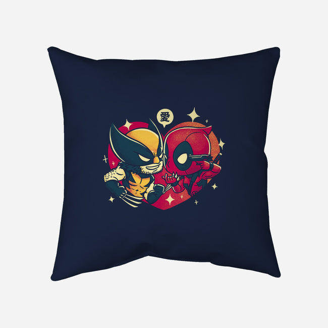 Mutant Love-None-Removable Cover-Throw Pillow-estudiofitas