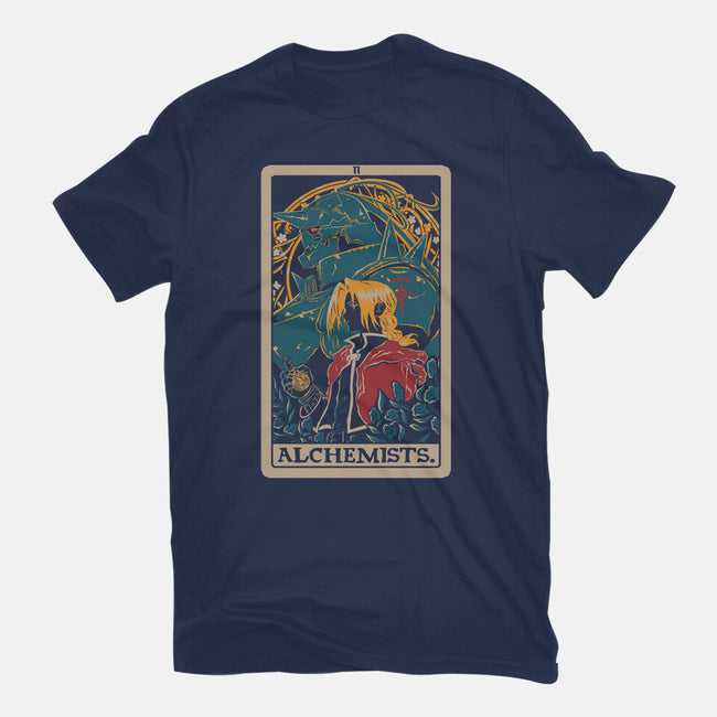 Alchemists Tarot Card-Womens-Fitted-Tee-naomori