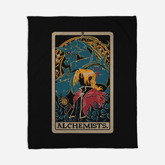 Alchemists Tarot Card-None-Fleece-Blanket-naomori