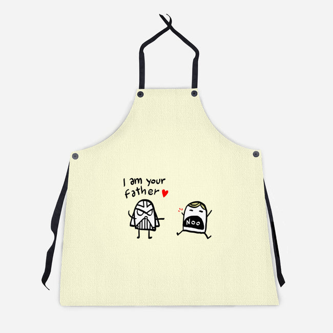 Doodle Wars-Unisex-Kitchen-Apron-demonigote