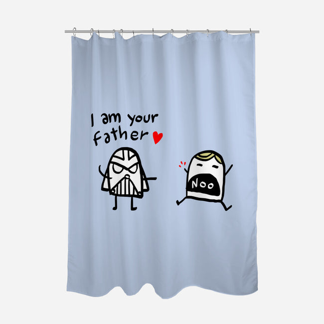 Doodle Wars-None-Polyester-Shower Curtain-demonigote