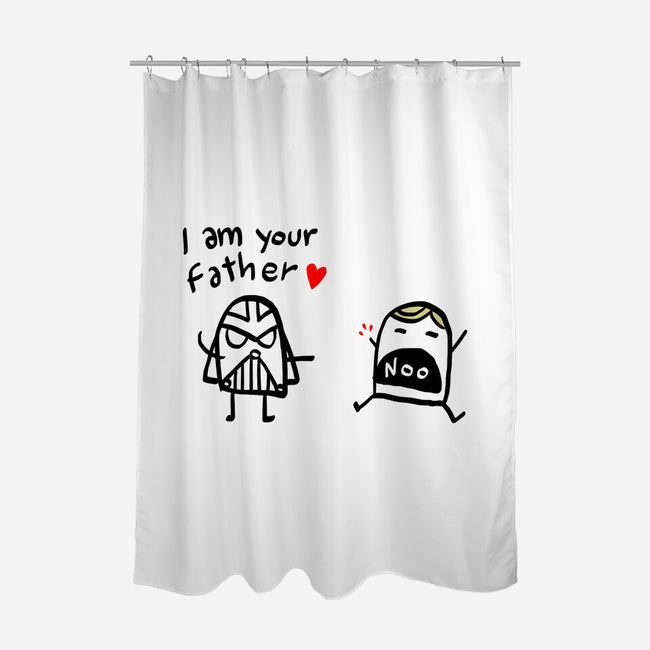 Doodle Wars-None-Polyester-Shower Curtain-demonigote