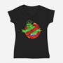 Hulkbuster-Womens-V-Neck-Tee-demonigote