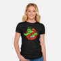 Hulkbuster-Womens-Fitted-Tee-demonigote