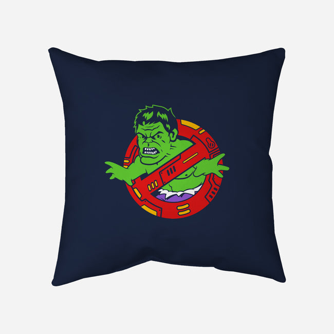 Hulkbuster-None-Removable Cover-Throw Pillow-demonigote