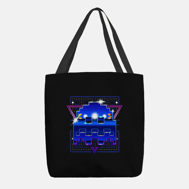 Retro Waka-None-Basic Tote-Bag-demonigote