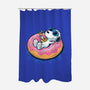 Donut Worry Be Happy-None-Polyester-Shower Curtain-Gamma-Ray