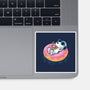 Donut Worry Be Happy-None-Glossy-Sticker-Gamma-Ray