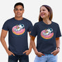 Donut Worry Be Happy-Unisex-Basic-Tee-Gamma-Ray