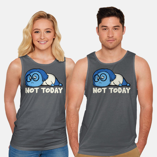 Sad Today-Unisex-Basic-Tank-turborat14