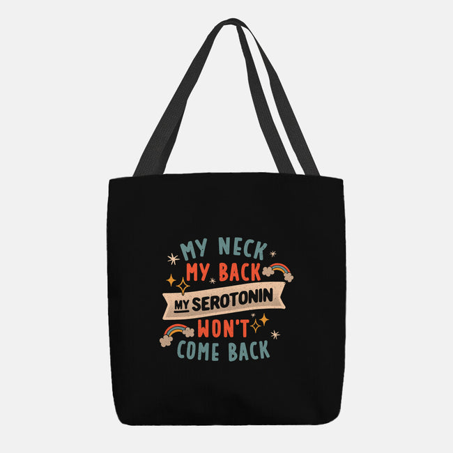 My Serotonin Wont Come Back-None-Basic Tote-Bag-koalastudio