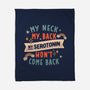 My Serotonin Wont Come Back-None-Fleece-Blanket-koalastudio