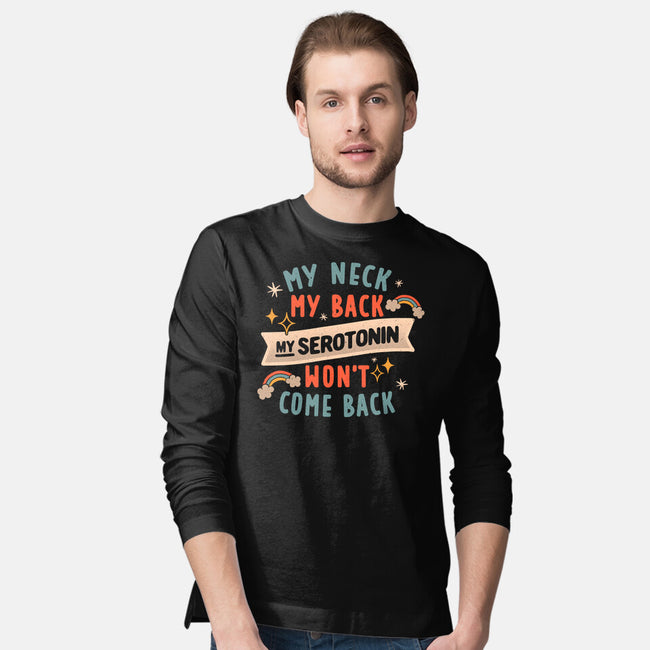 My Serotonin Wont Come Back-Mens-Long Sleeved-Tee-koalastudio