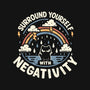 Surround Yourself With Negativity-Unisex-Basic-Tee-BridgeWalker