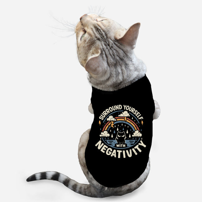 Surround Yourself With Negativity-Cat-Basic-Pet Tank-BridgeWalker