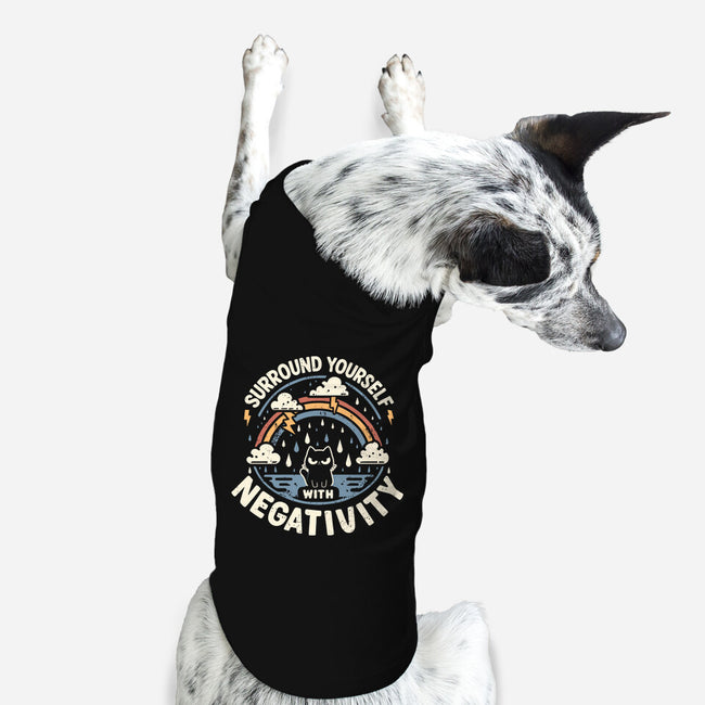 Surround Yourself With Negativity-Dog-Basic-Pet Tank-BridgeWalker