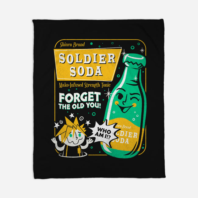 Soldier Soda-None-Fleece-Blanket-Aarons Art Room