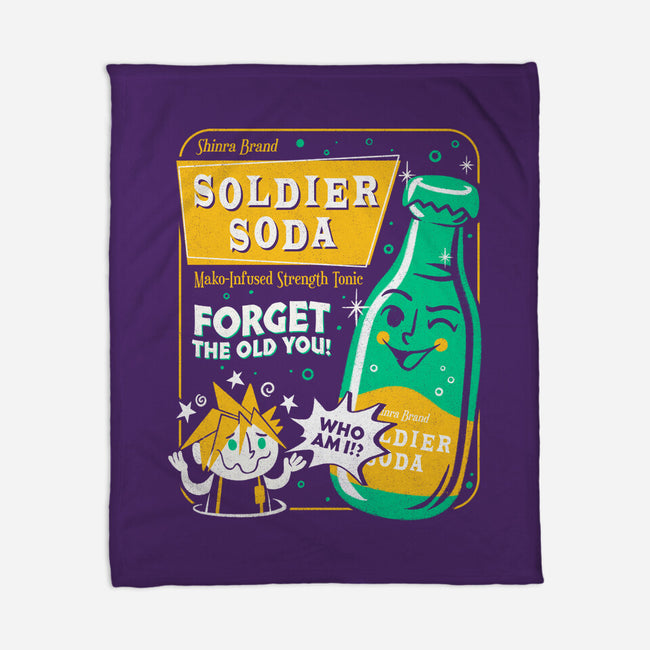 Soldier Soda-None-Fleece-Blanket-Aarons Art Room