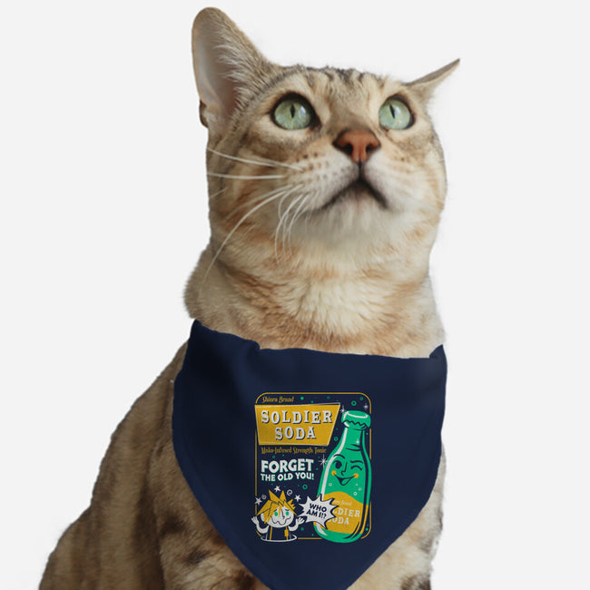 Soldier Soda-Cat-Adjustable-Pet Collar-Aarons Art Room