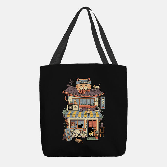 Cat Cafe-None-Basic Tote-Bag-vp021