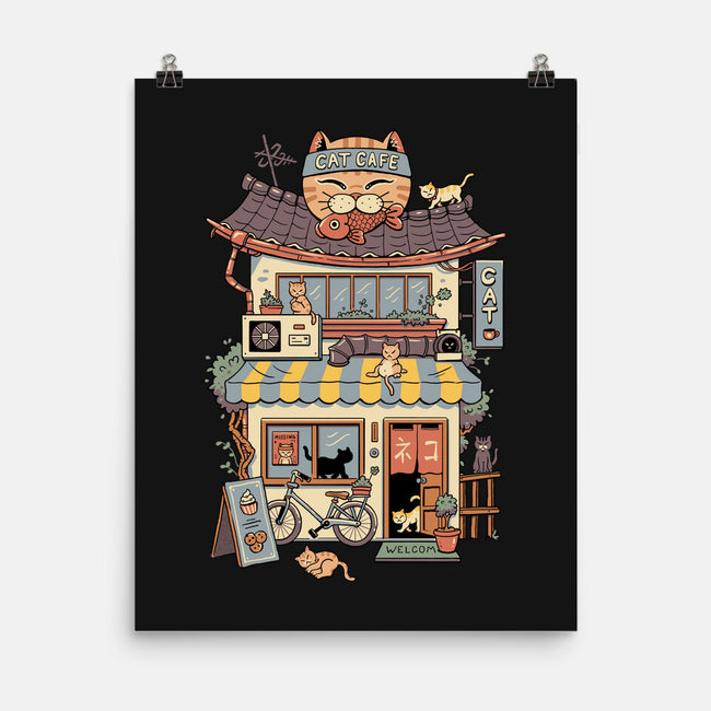 Cat Cafe-None-Matte-Poster-vp021