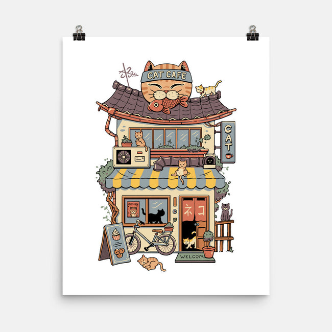 Cat Cafe-None-Matte-Poster-vp021