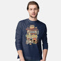 Cat Cafe-Mens-Long Sleeved-Tee-vp021