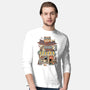 Cat Cafe-Mens-Long Sleeved-Tee-vp021