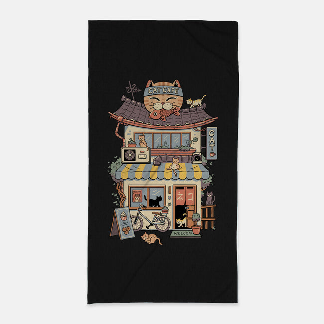 Cat Cafe-None-Beach-Towel-vp021