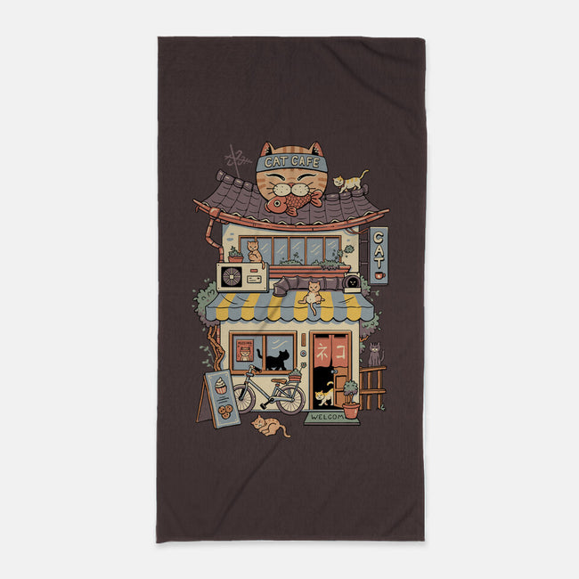 Cat Cafe-None-Beach-Towel-vp021