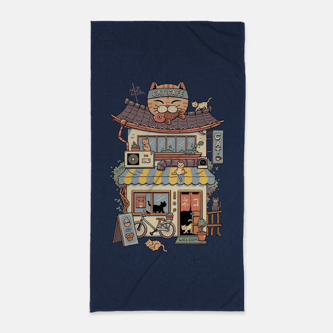 Cat Cafe-None-Beach-Towel-vp021