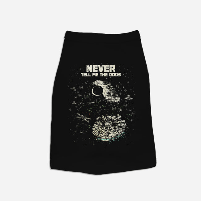 Never Tell Me The Odds-Dog-Basic-Pet Tank-kg07