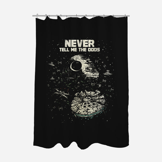 Never Tell Me The Odds-None-Polyester-Shower Curtain-kg07