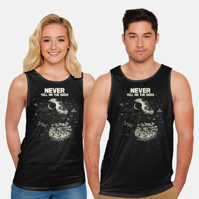 Never Tell Me The Odds-Unisex-Basic-Tank-kg07