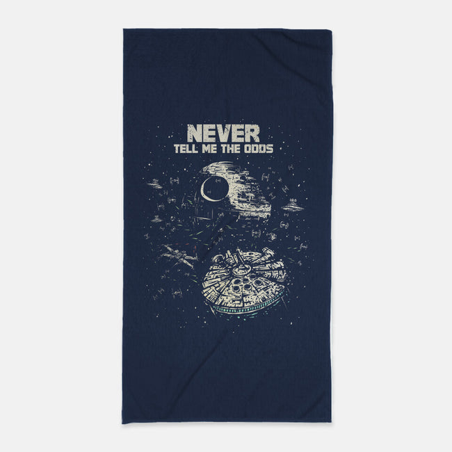 Never Tell Me The Odds-None-Beach-Towel-kg07