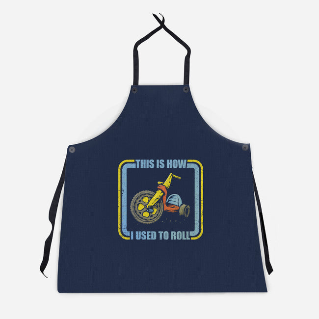 How I Used To Roll-Unisex-Kitchen-Apron-kg07