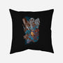 Villains Clash-None-Removable Cover-Throw Pillow-Skullpy