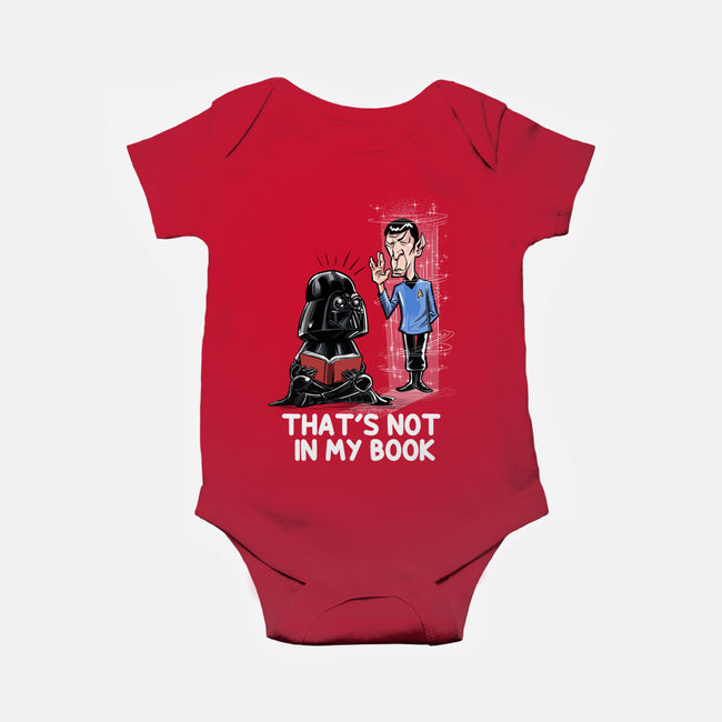 Not In My Book-Baby-Basic-Onesie-zascanauta