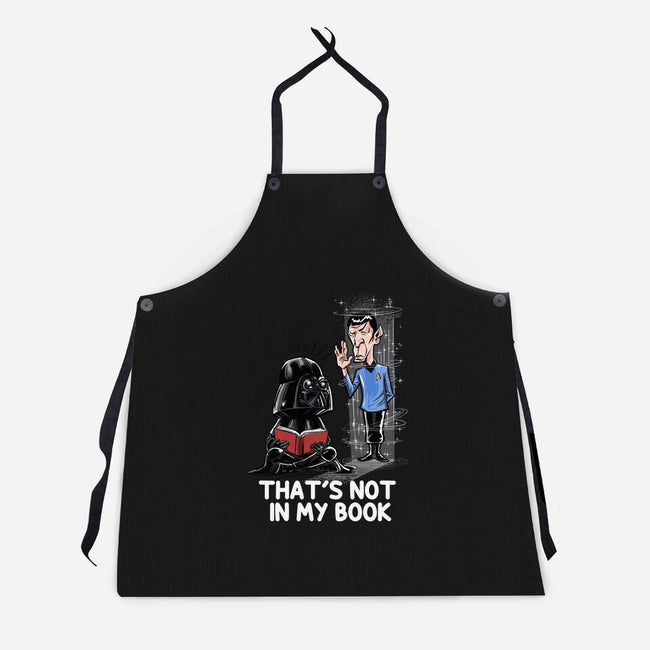 Not In My Book-Unisex-Kitchen-Apron-zascanauta