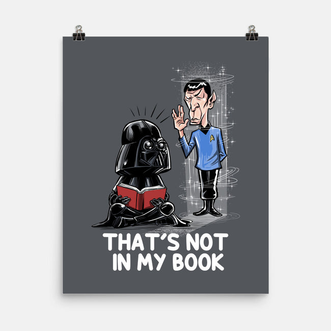 Not In My Book-None-Matte-Poster-zascanauta